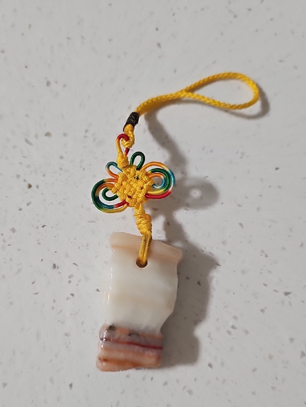 pork style jade pendant